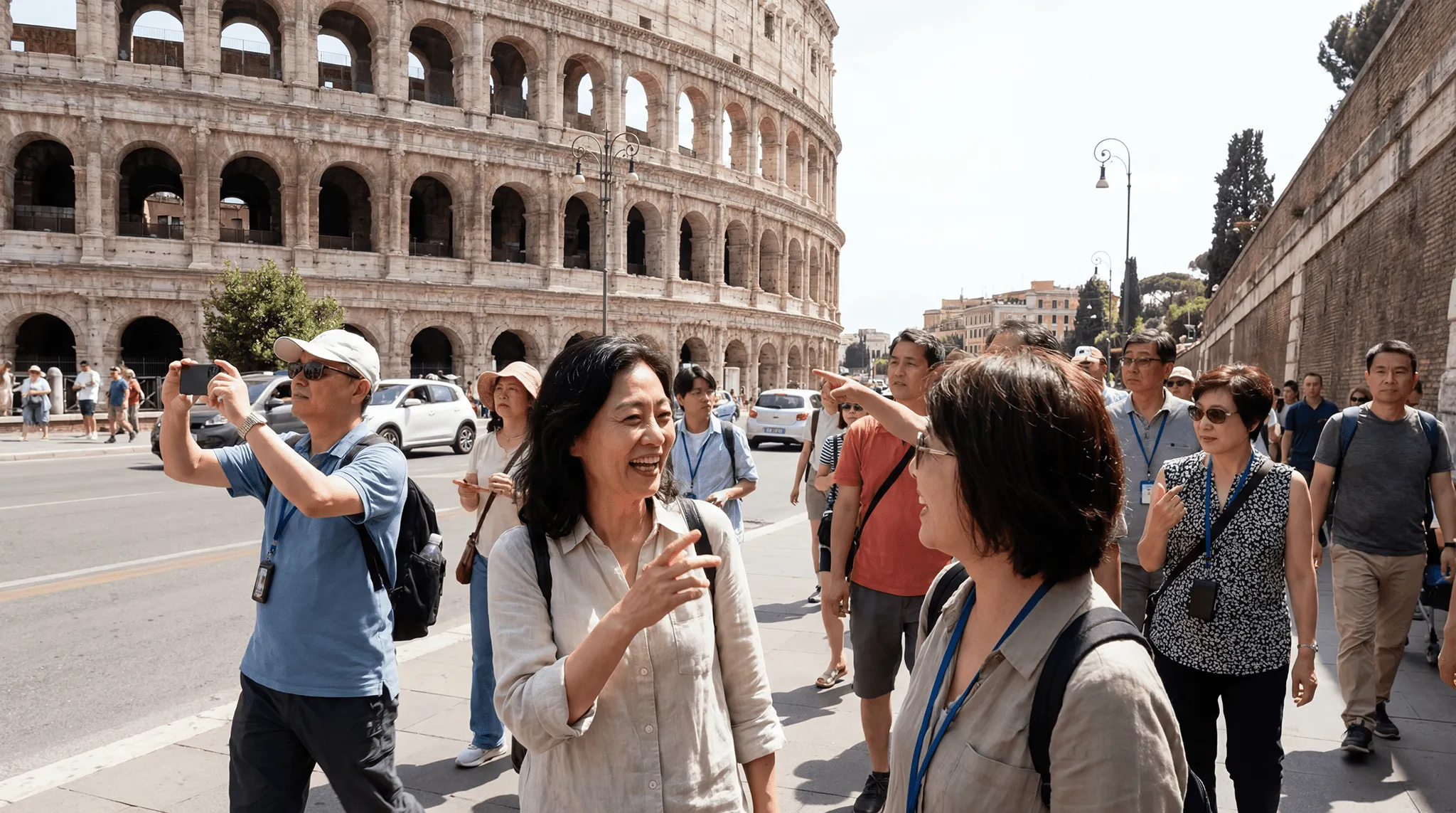 Realidades Sociales — turista en Canarias, escena hiperrealista con IA